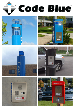 Code Blue Code Blue Emergency Kiosks ToolVox