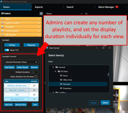 Carousel Admin Configuration
