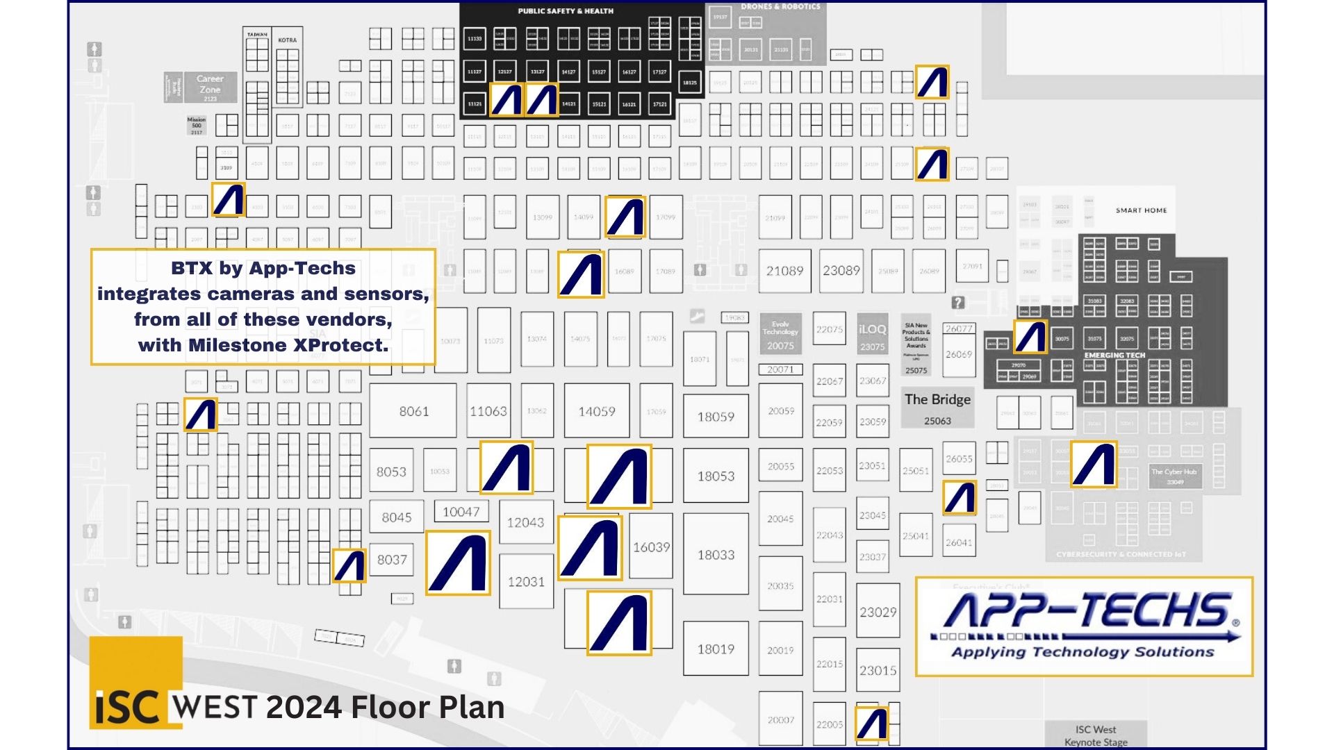 The App-Techs BTX Footprint at ISC West 2024 The App-Techs BTX Footprint at ISC West 2024