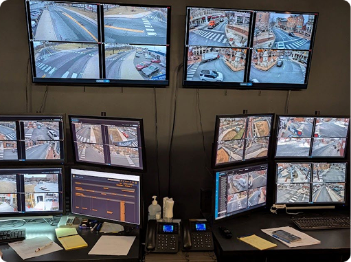 Lancaster Safety Coalition and App-techs's case study picture of security office system