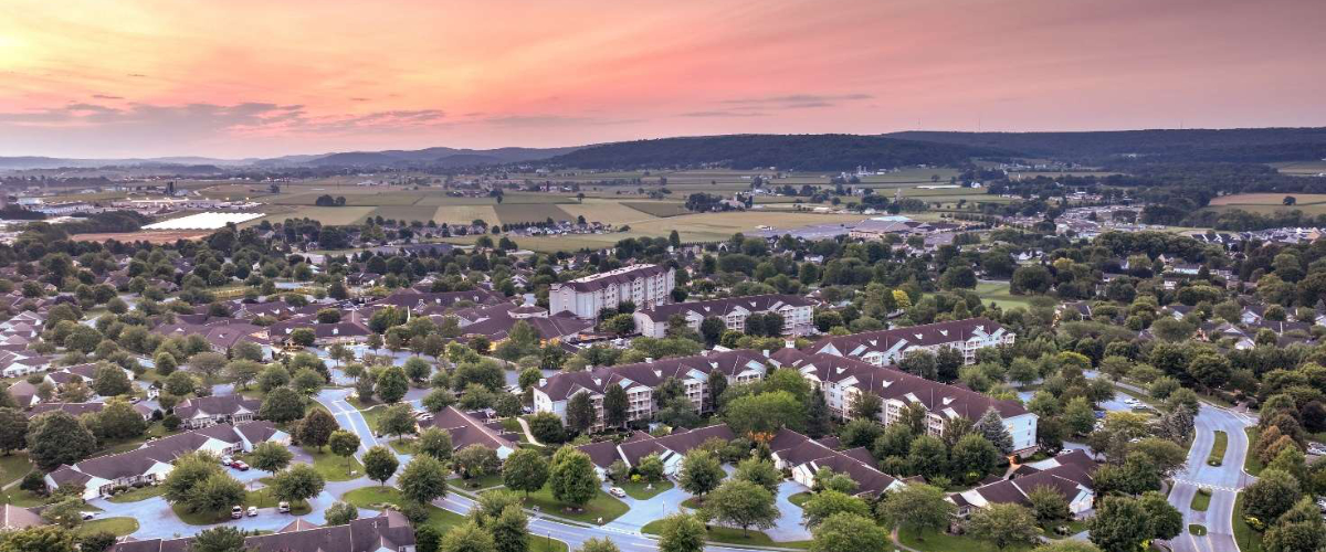 Garden Spot Villege's case study main picture of the community