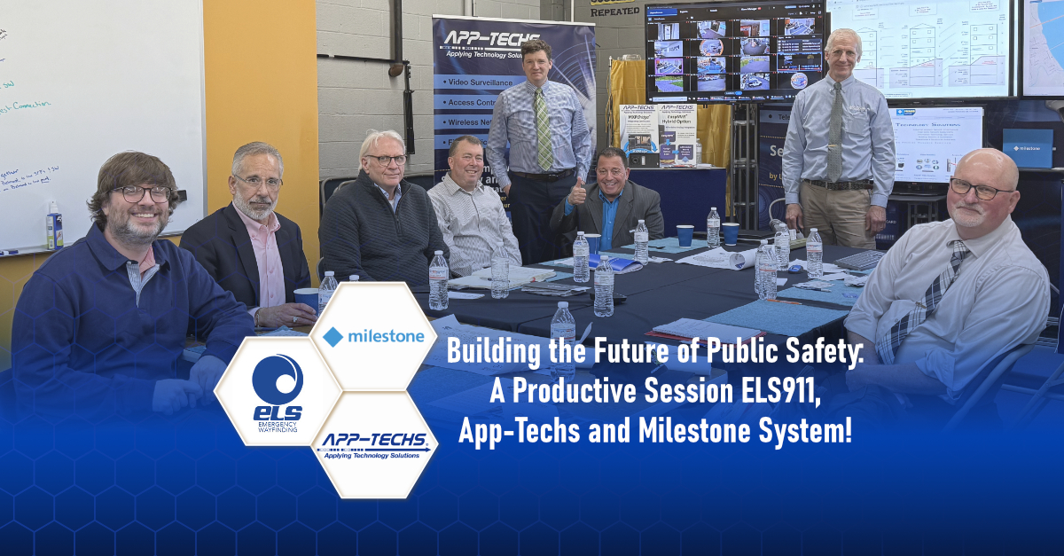 Enhancing Public Safety - Milestone System, ELS911 and App-Techs