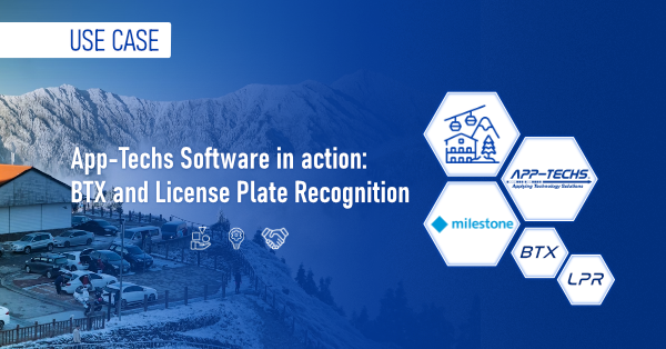 App-techs Software in Action: BTX and License Plate Recognition.